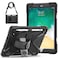 TSQ Case for iPad 5th6th Generation 2017 2018 for Kids with Pen Holder 360 Rotating StandHand Strap Military Grade Heavy Duty Rugged Shockproof Case for iPad 97 Inch Obsidian