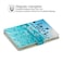 Artyond Universal 7585 inch Tablet Case MultiAngle Stand Case with Cards Slots Magnetic Buckle Cover for iPad miniKindleAndroidGalaxy Tab Other 7585 inch Tablet Coconut Ocean