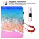NewShine Universal Case for 7985 Inch Tablet Newshine PU Leather Stand Folio Case for iPad mini 1234 Galaxy Tab 34Note 80 Amazon Kindle Fire HDHDX 80 and Other 80 Models BeachSea