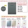UUcovers Cover for Samsung Galaxy Tab A 97 inch 2015 Model SMT550T555CSMP550P555C with Card Holder Pockets Auto WakeSleep Smart Folio Stand Embossed PU Leather Wallet Case Red Butterfly
