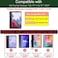 UUcovers Folio Case for Samsung Galaxy Tab A7 Lite 87 2021 Model SMT225T220 with Pencil Holder Pockets MultiViewing Stand Magnetic Lightweight PU Leather Shockproof Cover Purple Palm Flamingo