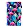 UUcovers Folio Case for Samsung Galaxy Tab A7 Lite 87 2021 Model SMT225T220 with Pencil Holder Pockets MultiViewing Stand Magnetic Lightweight PU Leather Shockproof Cover Purple Palm Flamingo