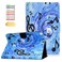 UUcovers for Apple iPad 102 Inch Case 9th8th7th Generation 202120202019 with Pencil Holder Card Pockets Auto WakeSleep MultiAngle Folio Stand Magnetic Smart Cover Blue Sheet Music