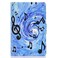 UUcovers for Apple iPad 102 Inch Case 9th8th7th Generation 202120202019 with Pencil Holder Card Pockets Auto WakeSleep MultiAngle Folio Stand Magnetic Smart Cover Blue Sheet Music