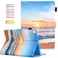 UUcovers for Apple iPad 9th8th7th Generation Case 102 inch 202120202019 with Pencil Holder Pockets Auto WakeSleep PU Leather Smart Folio Stand Wallet TPU Shockproof Cover Beach Sunrise