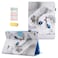 UUcovers for iPad 97 Case 2018 2017 iPad Air 2ndAir 1st Gen Case with StandPencil HolderPockets Auto WakeSleep White Cat Smart Magnetic Cover for iPad 6th5th GenerationiPad Air 12 Kitten