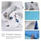 UUcovers for iPad 97 Case 2018 2017 iPad Air 2ndAir 1st Gen Case with StandPencil HolderPockets Auto WakeSleep White Cat Smart Magnetic Cover for iPad 6th5th GenerationiPad Air 12 Kitten
