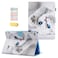 UUcovers for iPad 97 Case 2018 2017 iPad Air 2ndAir 1st Gen Case with StandPencil HolderPockets Auto WakeSleep White Cat Smart Magnetic Cover for iPad 6th5th GenerationiPad Air 12 Kitten