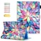 UUcovers for iPad 9th8th7th Generation Case 102 inch 202120202019 with Pencil HolderPocket Auto WakeSleep Folio Stand PU Leather Smart Magnetic Wallet Shockproof Cover Rainbow Lotus Flower