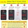 UUcovers for Samsung Galaxy Tab A 70 2016 Case SMT280T285 with Pencil Holder Auto WakeSleep Folio Stand Smart Magnetic Wallet Embossed Butterfly Synthetic Leather TPU Shockproof Cover Red