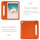 UUcovers Kids Case for iPad 9th8th7th Generation 102 with Rotating HandleStand Lightweight Soft EVA Foam Shockproof Rugged Kickstand Boy Girl Kid Cover for iPad 102 Inch 202120202019 Orange