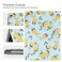Vimorco for iPad 97 inch 5th6th Generation 2017 2018 Case for iPad Air 12 Premium Leather Protect Covers Adjustable Stand with Auto WakeSleep Blue Lemon