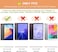 YUNHOTIC Case for Samsung Galaxy Tab A7 Lite 87 inch SMT220T225T227 2021 Model Premium PU Leather Folding Stand Cover with Pen Holder Multiple Viewing Angles Gold Pineapple