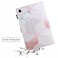 YUNHOTIC Case for Samsung Galaxy Tab A7 Lite 87 inch SMT220T225T227 2021 Model Premium PU Leather Folding Stand Cover with Pen Holder Multiple Viewing Angles Golden Marble