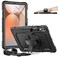 timecity Timecity Case for Samsung Galaxy Tab S10 Plus S9 FE Plus S9 Plus 5G Tablet Case 124 Heavy Duty Protective Cover with Screen Protector Stand Shoulder Strap S Pen Holder Black
