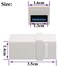AAOTOKK USB 30 A Keystone Adapter Female to Female USB 30 A Keystone Jack Insert Socket Coupler Adapter for Wall Plate Outlet Panel White5 Pack