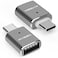 AIYEEN USB C to USB Adapter2 Pack USB C Male to USB 30 Female Adapter OTG Converter Compatible with MacBook Pro 201920182017MacBook Air 2018 and More TypeC Devices Gray