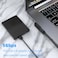 AreMe 90 Degree USB 30 Adapter 2 Pack Left and Right Angle USB A Male to Female Converter Extender for PC Laptop USB A Charger Power Bank and More Black