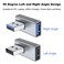 AreMe 90 Degree USB 30 Adapter 2 Pack Left and Right Angle USB A Male to Female Converter Extender for PC Laptop USB A Charger Power Bank and More Grey