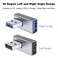 AreMe 90 Degree USB 30 Adapter 2 Pack Left and Right Angle USB A Male to Female Converter Extender for PC Laptop USB A Charger Power Bank and More Grey