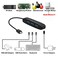 AuviPal 3Port Micro USB OTG Hub Adapter 3 USB Ports Power Port for Fire Stick 4K PlayStation Classic Raspberry Pi Zero Sega Genesis Mini SNES Classic Mini and More 2 Pack