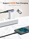 CableCreation 90 Degree USB C Adapter 2 Pack Right Angle USB C Male to Female Adapter 40Gbps 240W Compatible with Steam Deck ROG Ally Switch Notebook PC Tablet Phone and More Middle Angle
