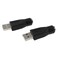 DGZZI USB to PS2 Adapter 2PCS Black PS2 Female to USB Male Converter Adapter for Mouse and Keyboard