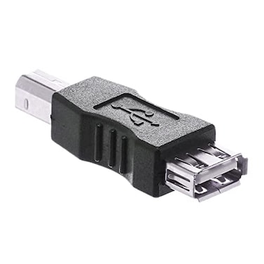 DSYJ 01252 USB Type A Female to USB Type B Male Adapter USBAFUSBBM