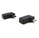 Duttek 90 Degree Micro USB to Mini USB Combo Adapter Right Angle Mini USB Male to Micro USB Female Adapter Easy to Carry 1 Pack