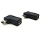 Duttek 90 Degree Micro USB to Mini USB Combo Adapter Right Angle Mini USB Male to Micro USB Female Adapter Easy to Carry 1 Pack