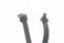 LY tech Soft Flat Slim Thin Ribbon Micro USB Male 90 Degree Angled to Standard USB A Male 90 Degree Angled for sync and Charging Black 5CM Micro USB 1 to Standard USB A Down