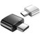 Mepsies USB C to USB Adapter Pack of 2 USB C OTG Adapter Type C to USBA Converter Compatible with iPhone 171615 Galaxy S25S24S23 iPad MacBook and More Black and Silver