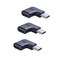 rgzhihuifz TypeC Male to Female Adapter2PackRight Left Angled 90 Degree TypeC Extension Adapter for Laptop Tablet Mobile Phone