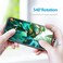 SHEEAST USB C Magentic Adapter 2 Pack 540 Degree Rotation 3 in 1 QC 30 Fast Charging Max Support 3A Silver