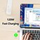 SHEEAST USB C Magnetic Adapter Straight 24 Pin Magnetic USB C Adapter Connector 120W PD Fast Charge 40Gbs 8K60 Hz Data Transfer USB31 Grey