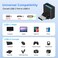 AIYEEN USBC to USB Adapter2 Pack 90 Degree USB C Male to USB 30 Female Adapter OTG Converter Compatible with MacBook Pro 20192018 Samsung and More TypeC Device Black