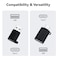 AIYEEN USBC to USB30 Adapter USBC Female to USBA Male TypeC to MicroUSB Adapter Micro USB Female to USB C Male Adapters with Lanyard 4 Pack for MacBook Pro Samsung PC