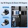 Warmstor 4 Pack 10Gbps USB 31 Male to Female Adapter Right Angle Up and Down Angle 90 Degree USB 30 A Connector Support 3A Fast Charging for Computer PC Desktop Laptop USB Hub USB Charger