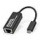 Plugable USB C to Ethernet Adapter Fast and Reliable Thunderbolt or USB C to Gigabit Ethernet Adapter Compatible with Windows Mac iPhone 15 ChromeOS Dell XPS Switch