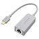 Cable Matters USB C to Ethernet Adapter with 1Gbps PXE MAC Address Clone Thunderbolt to Ethernet Adapter Gigabit Network to USB C in Gray Compatible with MacBook Pro XPS Surface Pro