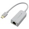 Cable Matters USB C to Ethernet Adapter with 1Gbps PXE MAC Address Clone Thunderbolt to Ethernet Adapter Gigabit Network to USB C in Gray Compatible with MacBook Pro XPS Surface Pro
