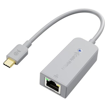 Cable Matters USB C to Ethernet Adapter with 1Gbps PXE MAC Address Clone Thunderbolt to Ethernet Adapter Gigabit Network to USB C in Gray Compatible with MacBook Pro XPS Surface Pro