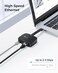Cable Matters USB C to 25 Gigabit Ethernet Adapter with 100W Charging 25g Ethernet to USB C Adapter Compatible with Thunderbolt 4 MacBook Pro XPS Surface Pro Not Support Android or Chromecast
