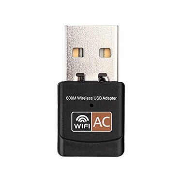 REDLUX 600Mbps USB WiFi Adapter for PC AC600M USB WiFi Dongle 80211ac Wireless Network Adapter with Dual Band 24GHz5Ghz for Desktop Laptop Support Windows 7810 3264bit macOS Linux etc