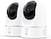 eufy Security Indoor Cam E220 2Cam Kit 2K Security Indoor Camera Pan Tilt Plugin Camera with WiFi Human Pet AI Voice Assistant Compatibility Motion Tracking Homebase 3 Compatible