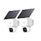 eufy Security SoloCam E30 2 Pack Security Cameras Wireless Outdoor Solar Camera Outdoor Wireless 360 Pan AI Tracking 2K Clarity No Monthly Fee