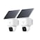 eufy Security SoloCam E30 2 Pack Security Cameras Wireless Outdoor Solar Camera Outdoor Wireless 360 Pan AI Tracking 2K Clarity No Monthly Fee
