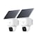eufy Security SoloCam E30 2 Pack Security Cameras Wireless Outdoor Solar Camera Outdoor Wireless 360 Pan AI Tracking 2K Clarity No Monthly Fee