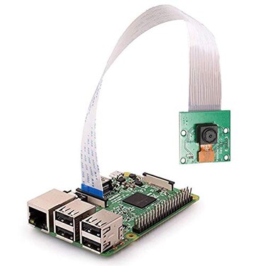 DORHEA Raspberry Pi Mini Camera Video Module 5 Megapixels 1080p Sensor OV5647 Webcam for Raspberry Pi Model ABAB Pi 2B and Raspberry Pi 3B Pi 3 B Raspberry Pi 4 B