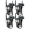 LETSCEE Dual Lens WiFi Security Camera Outdoor5G24G PTZ Outdoor Auto TrackingHOM Security Surveillance System CameraWiFiNight Vision724 Recording